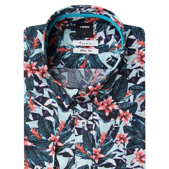 TWEEN Turquoise Casual Shirt - Picture 1 of 4